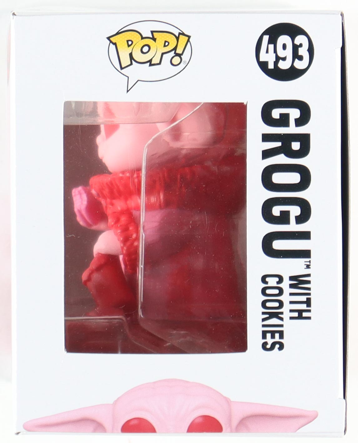 "Star Wars: The Mandalorian" #493 Grogu with Cookies Funko Pop! Bobble-Head Vinyl Figure at PristineAuction.com "Star Wars: The Mandalorian" #493 Grogu with Cookies Funko Pop! Bobble-Head Vinyl Figure at PristineAuction.com