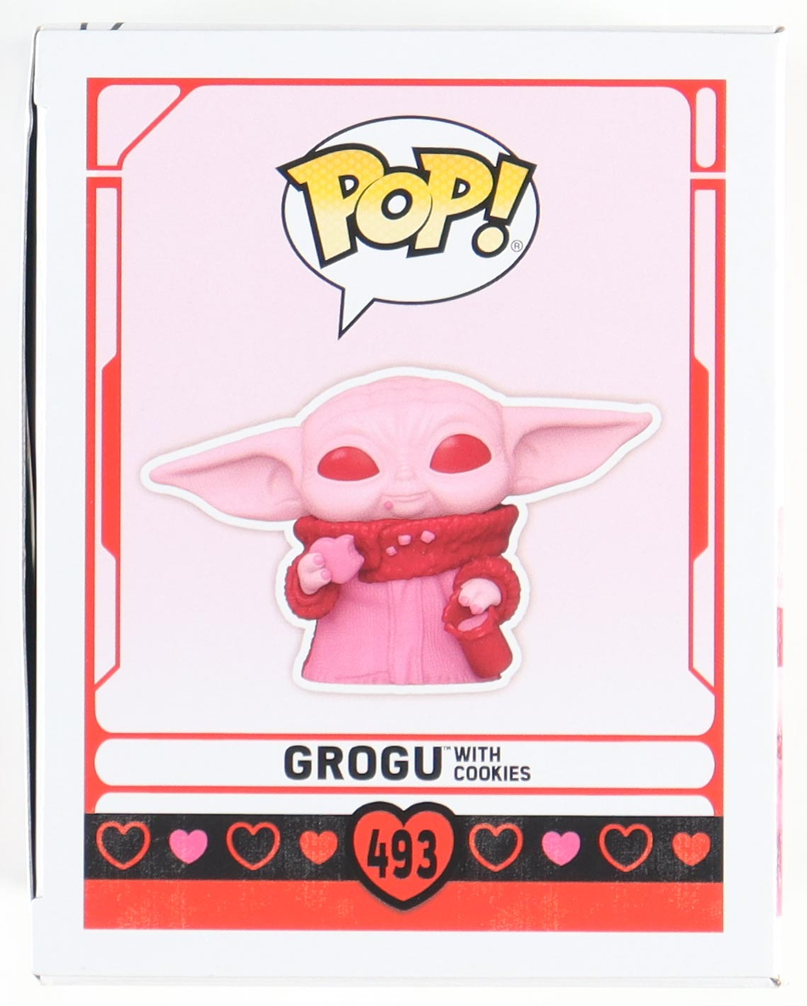 "Star Wars: The Mandalorian" #493 Grogu with Cookies Funko Pop! Bobble-Head Vinyl Figure at PristineAuction.com "Star Wars: The Mandalorian" #493 Grogu with Cookies Funko Pop! Bobble-Head Vinyl Figure at PristineAuction.com