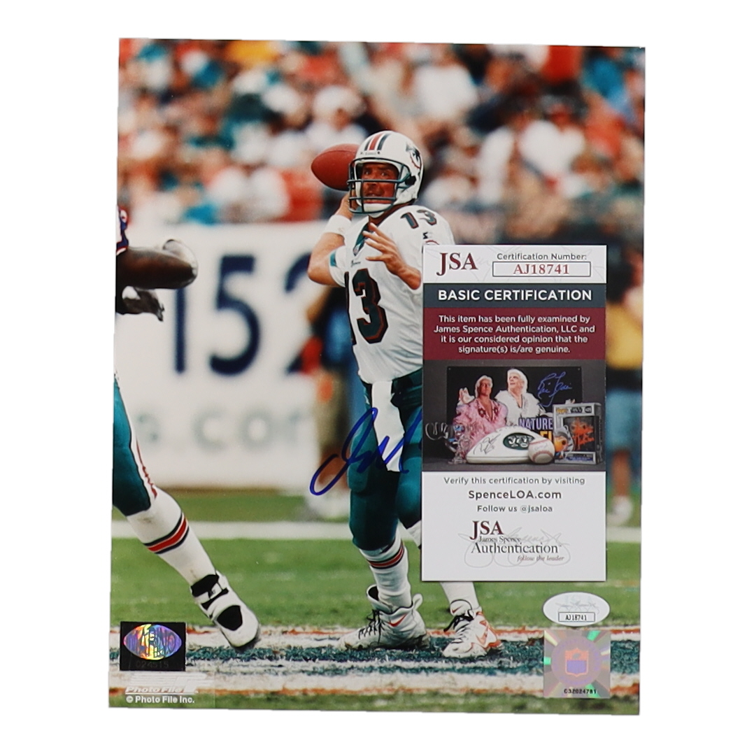 Dan Marino Signed Dolphins 8x10 Photo (JSA) at PristineAuction.com Dan Marino Signed Dolphins 8x10 Photo (JSA) at PristineAuction.com