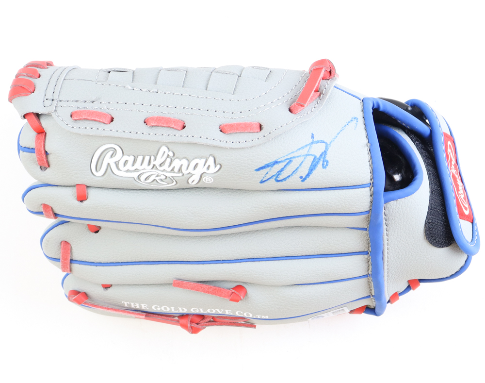 Wander Franco Signed Rawlings Baseball Glove (Franco) at PristineAuction.com Wander Franco Signed Rawlings Baseball Glove (Franco) at PristineAuction.com