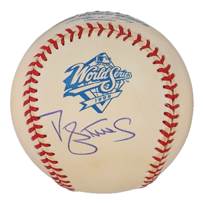 Darryl Strawberry Signed 1999 World Series Baseball (PSA) at PristineAuction.com Darryl Strawberry Signed 1999 World Series Baseball (PSA) at PristineAuction.com