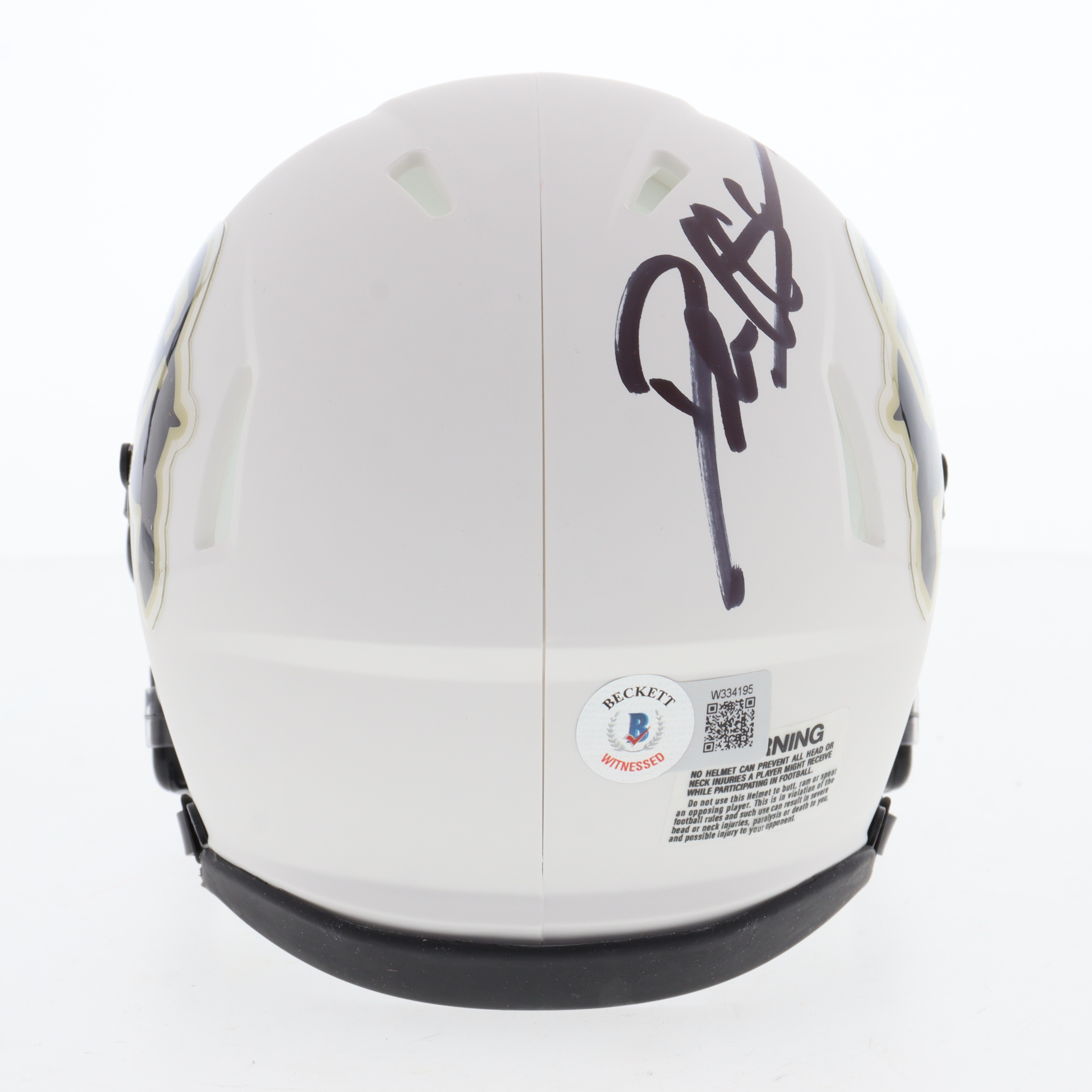 Deion Sanders Signed Colorado Buffaloes Speed Mini Helmet (Beckett) at PristineAuction.com Deion Sanders Signed Colorado Buffaloes Speed Mini Helmet (Beckett) at PristineAuction.com