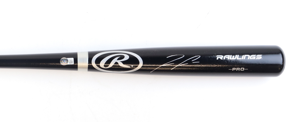 Ronald Acuna Jr. Signed Rawlings Baseball Bat (Beckett) at PristineAuction.com Ronald Acuna Jr. Signed Rawlings Baseball Bat (Beckett) at PristineAuction.com