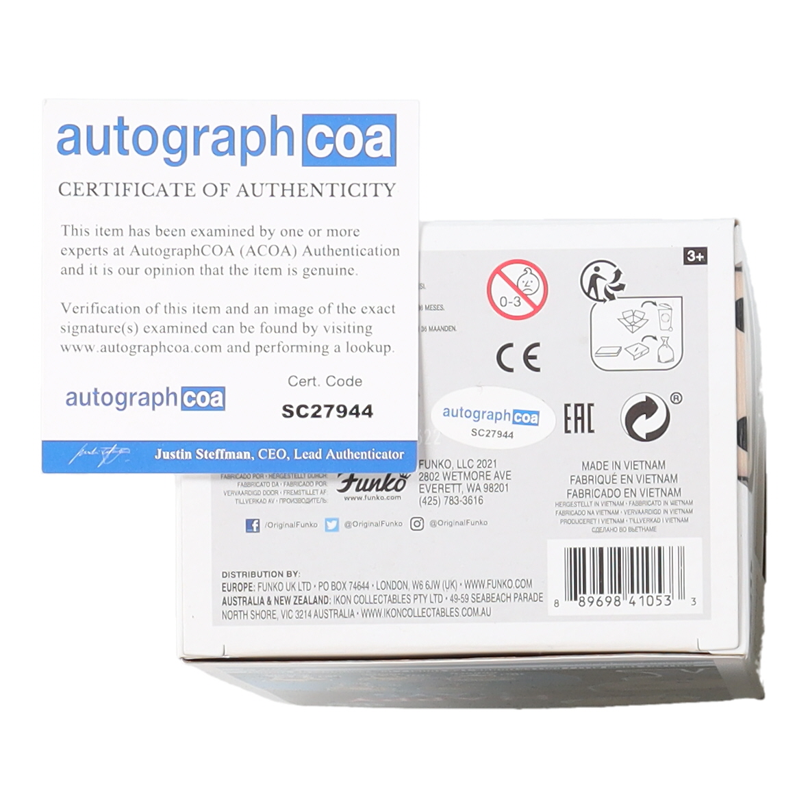 Henry Winkler Signed "Happy Days" #1124 Fonzie Funko Pop! Vinyl Figure Inscribed "Stay Cool" & "Fonz" (ACOA) at PristineAuction.com Henry Winkler Signed "Happy Days" #1124 Fonzie Funko Pop! Vinyl Figure Inscribed "Stay Cool" & "Fonz" (ACOA) at PristineAuction.com