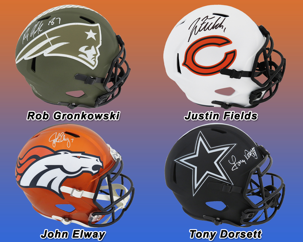 Full Size SPECIALTY Football Helmet Signed Mystery Box - Series 18 (Limited to 150) - Schwartz Sports at PristineAuction.com Full Size SPECIALTY Football Helmet Signed Mystery Box - Series 18 (Limited to 150) - Schwartz Sports at PristineAuction.com