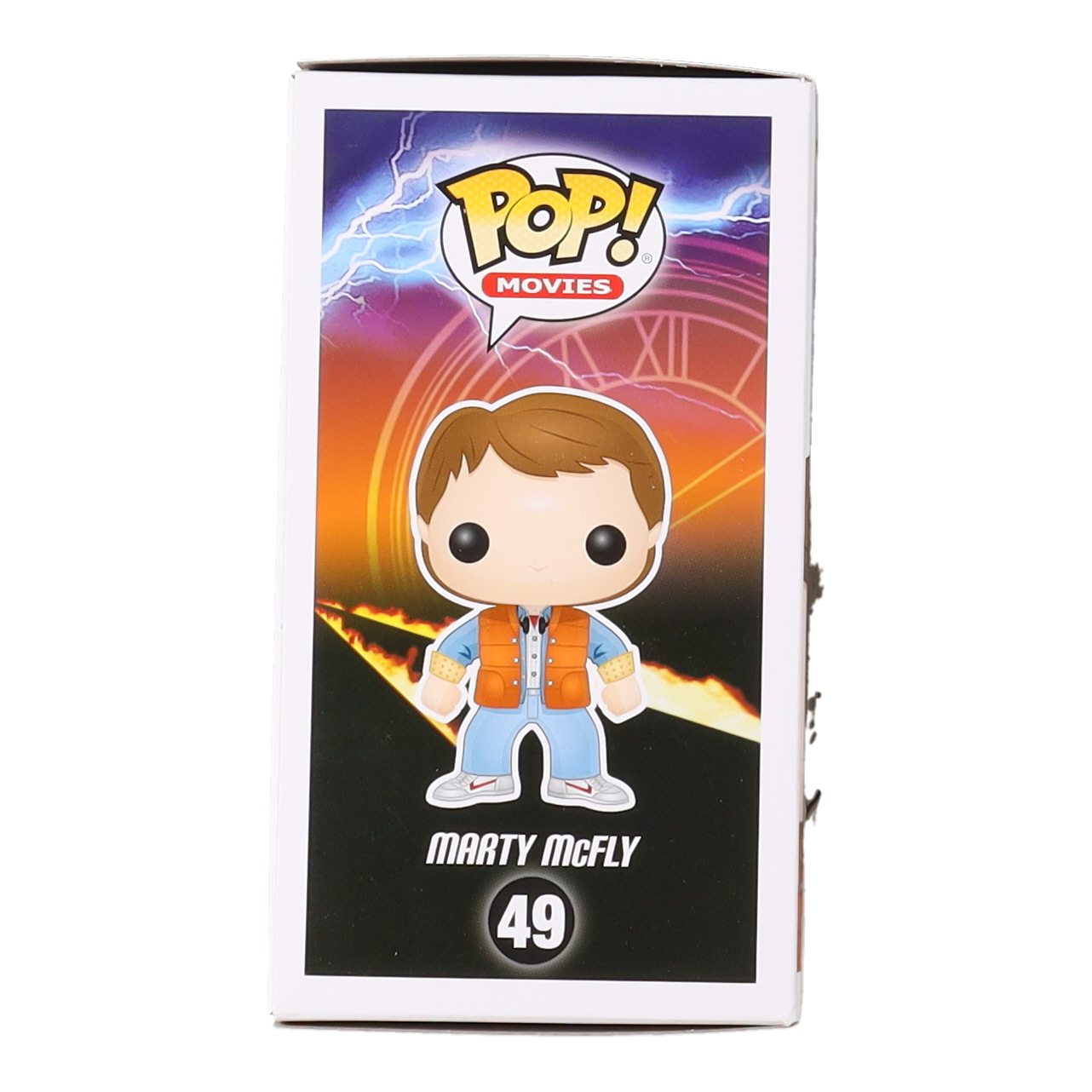 Bob Gale Signed "Back to the Future" #49 Marty McFly Funko Pop! Vinyl Figure Inscribed "This Is Heavy!" (AutographCOA) at PristineAuction.com Bob Gale Signed "Back to the Future" #49 Marty McFly Funko Pop! Vinyl Figure Inscribed "This Is Heavy!" (AutographCOA) at PristineAuction.com