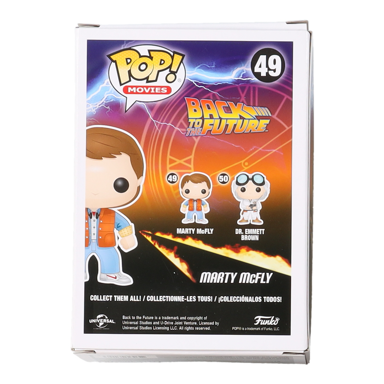Bob Gale Signed "Back to the Future" #49 Marty McFly Funko Pop! Vinyl Figure Inscribed "This Is Heavy!" (AutographCOA) at PristineAuction.com Bob Gale Signed "Back to the Future" #49 Marty McFly Funko Pop! Vinyl Figure Inscribed "This Is Heavy!" (AutographCOA) at PristineAuction.com