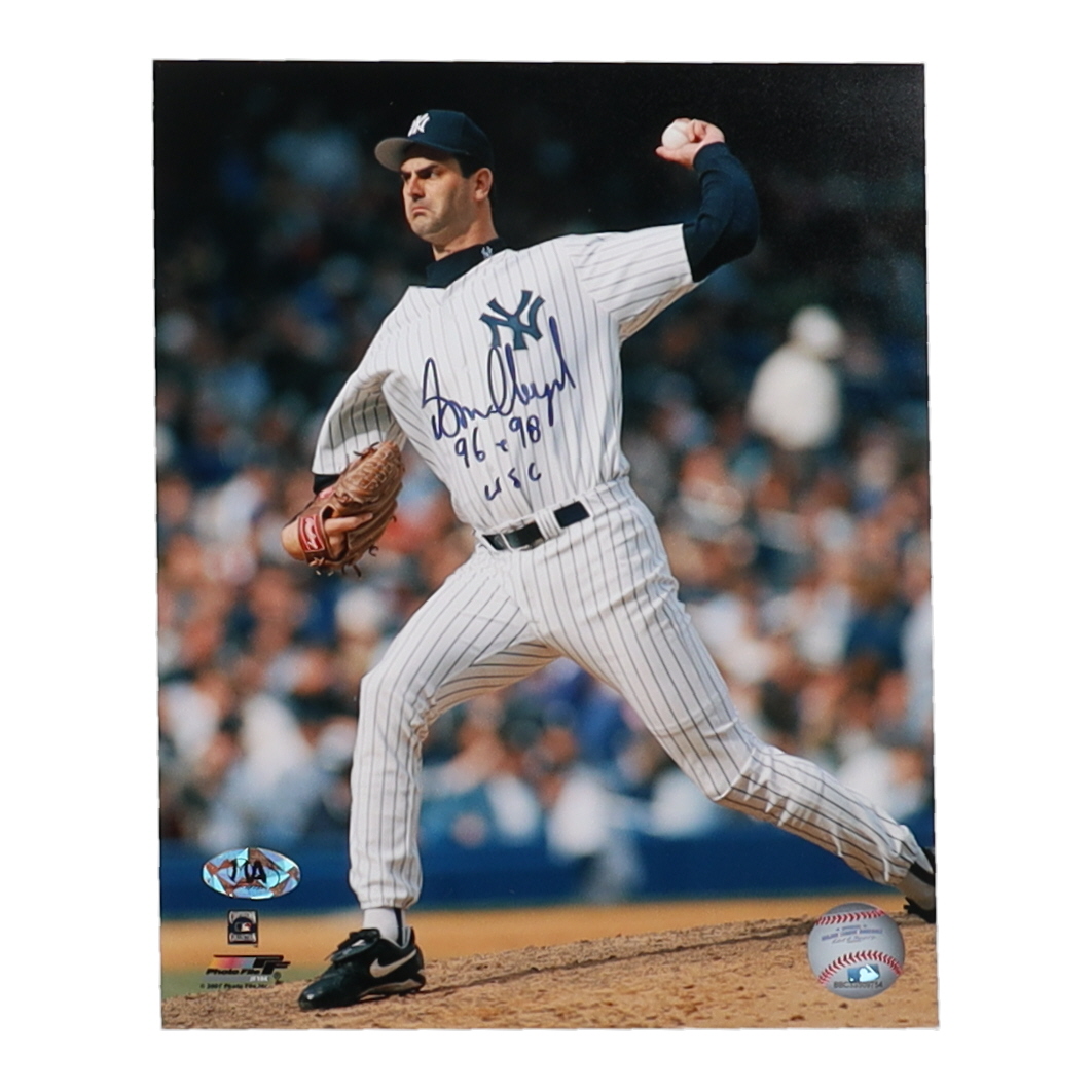 Graeme Lloyd Signed Yankees 8x10 Photo Inscribed "96 & 98 WSC" (MAB) at PristineAuction.com Graeme Lloyd Signed Yankees 8x10 Photo Inscribed "96 & 98 WSC" (MAB) at PristineAuction.com