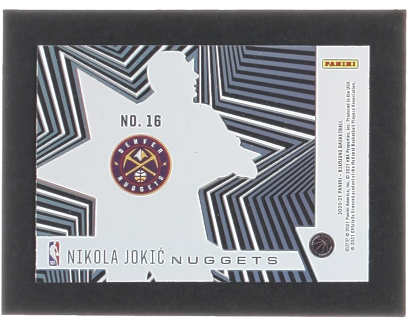 Nikola Jokic 2020-21 Panini Illusions Shining Stars Sapphire #16 at PristineAuction.com Nikola Jokic 2020-21 Panini Illusions Shining Stars Sapphire #16 at PristineAuction.com