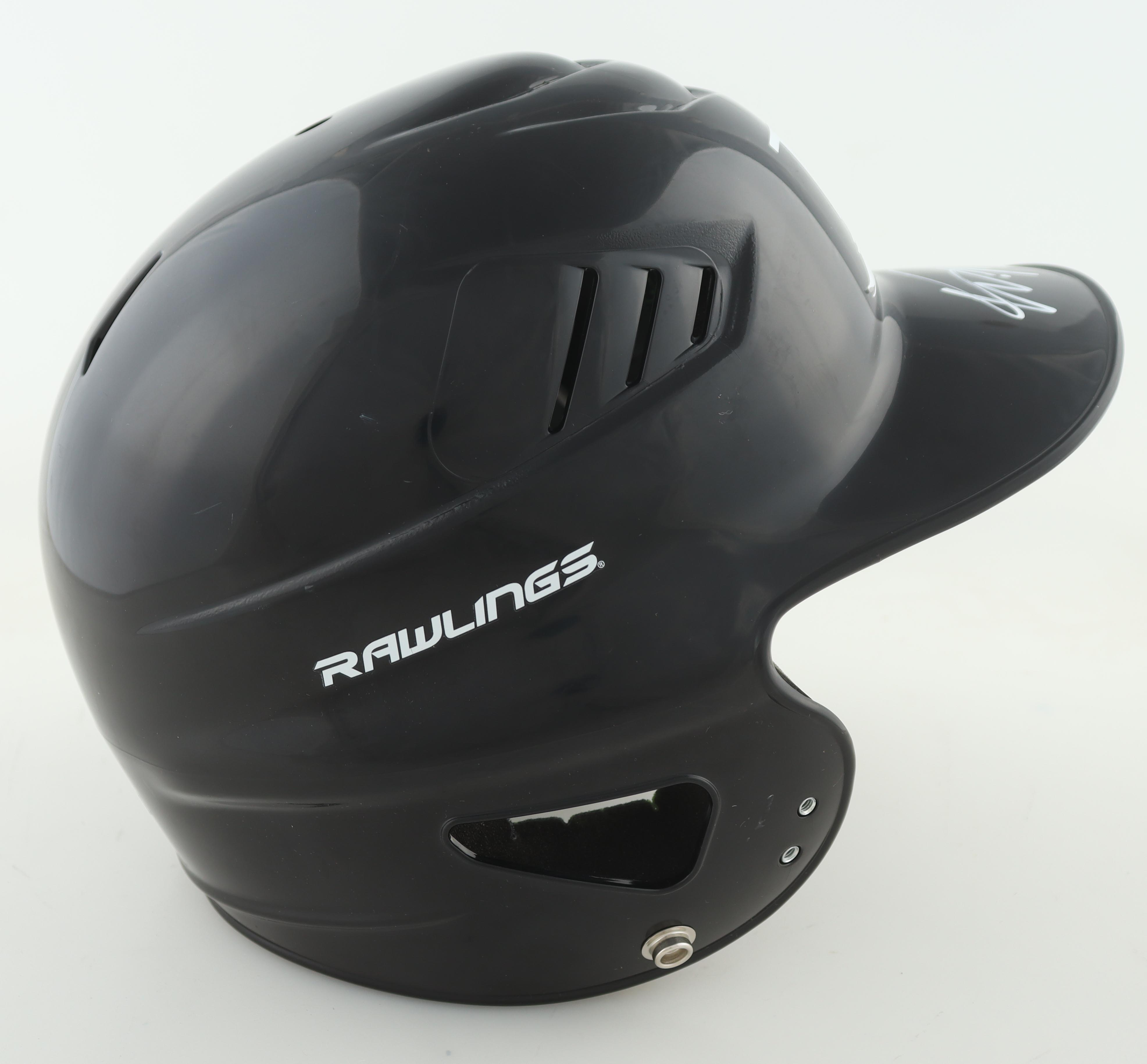 Wander Franco Signed Rays Full-Size Batting Helmet (Franco) at PristineAuction.com Wander Franco Signed Rays Full-Size Batting Helmet (Franco) at PristineAuction.com