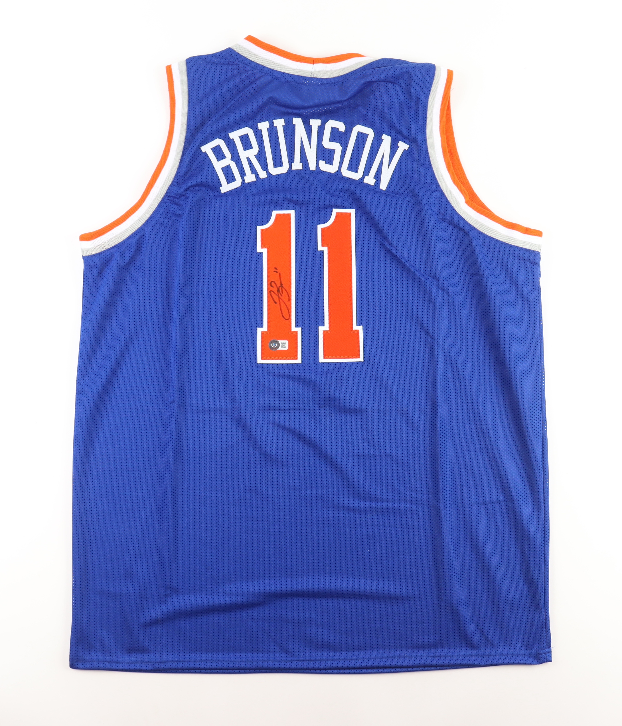 Jalen Brunson Signed Jersey (Beckett) at PristineAuction.com Jalen Brunson Signed Jersey (Beckett) at PristineAuction.com