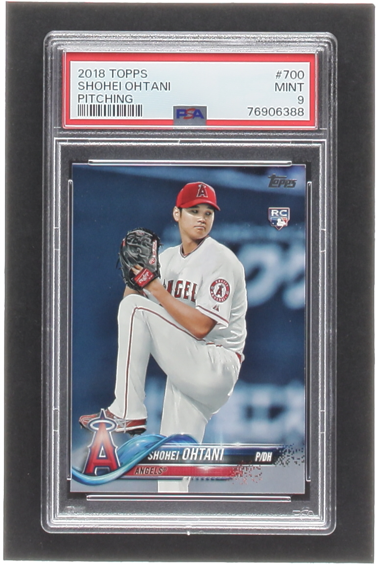 Shohei Ohtani 2018 Topps #700 RC (PSA 9) at PristineAuction.com Shohei Ohtani 2018 Topps #700 RC (PSA 9) at PristineAuction.com
