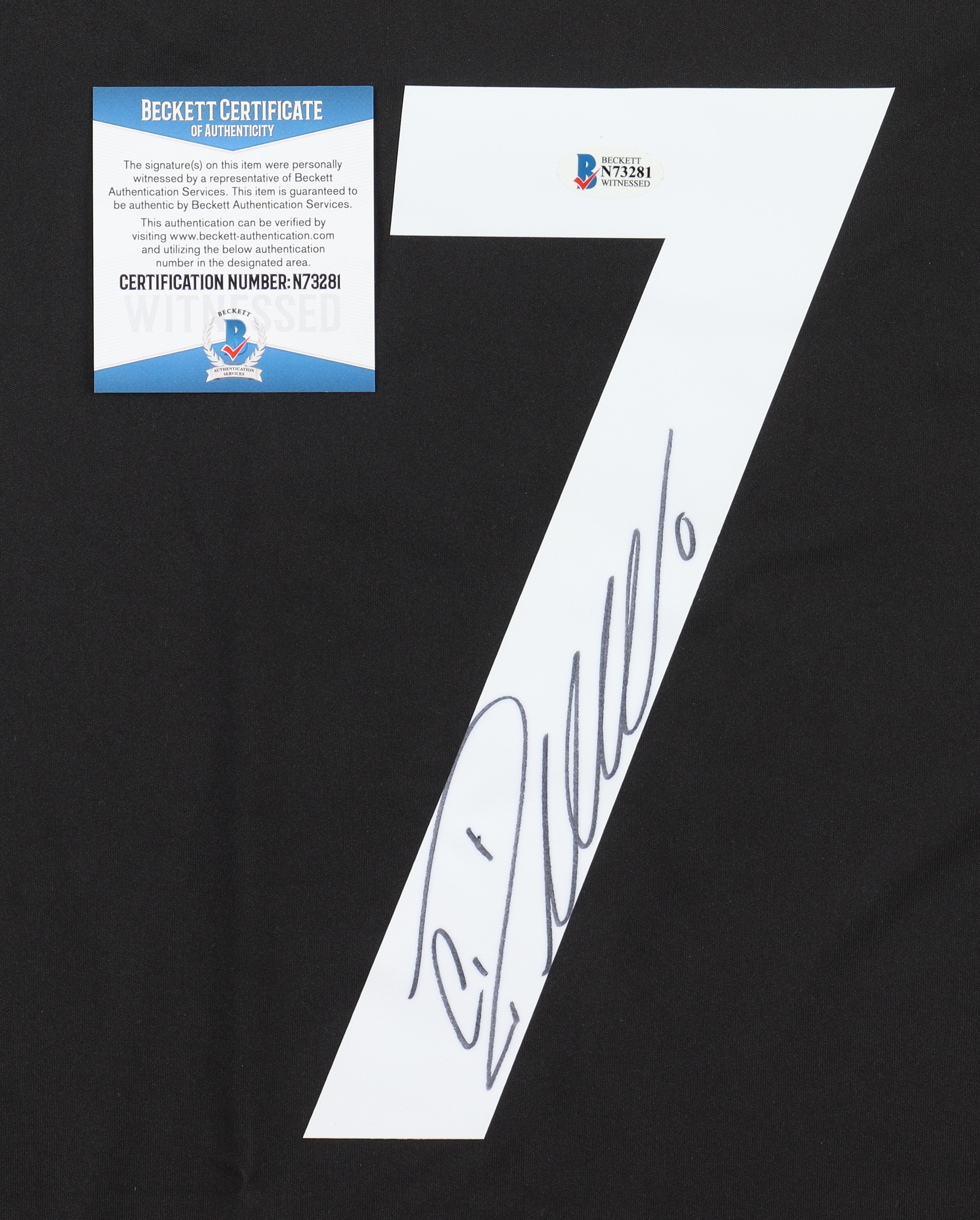 Cristiano Ronaldo Signed Juventus Jersey (Beckett) at PristineAuction.com Cristiano Ronaldo Signed Juventus Jersey (Beckett) at PristineAuction.com