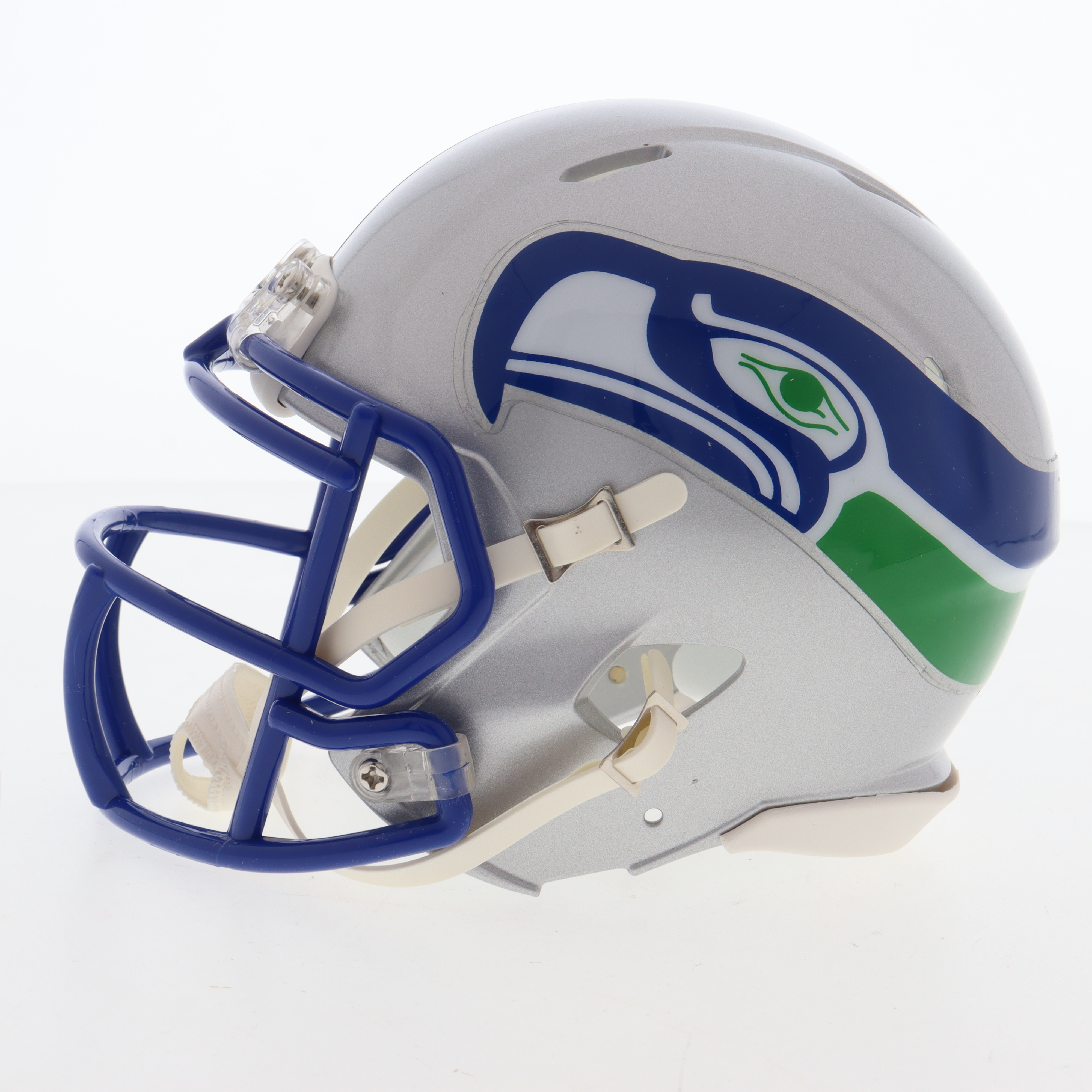 Brian Bosworth Signed Seahawks Throwback Speed Mini Helmet (Beckett) at PristineAuction.com Brian Bosworth Signed Seahawks Throwback Speed Mini Helmet (Beckett) at PristineAuction.com