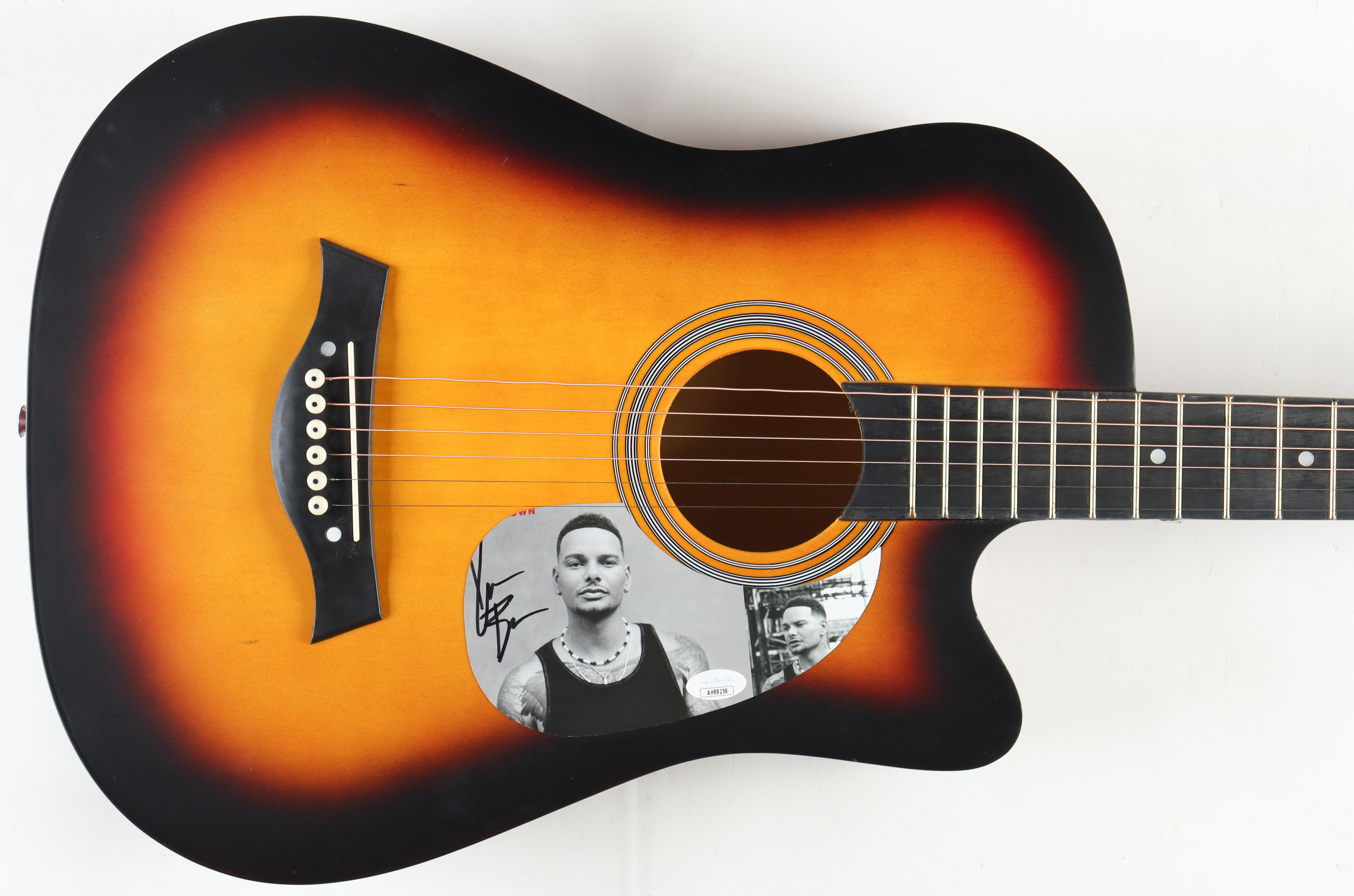 Kane Brown Signed 38" Acoustic Guitar (JSA) at PristineAuction.com Kane Brown Signed 38" Acoustic Guitar (JSA) at PristineAuction.com