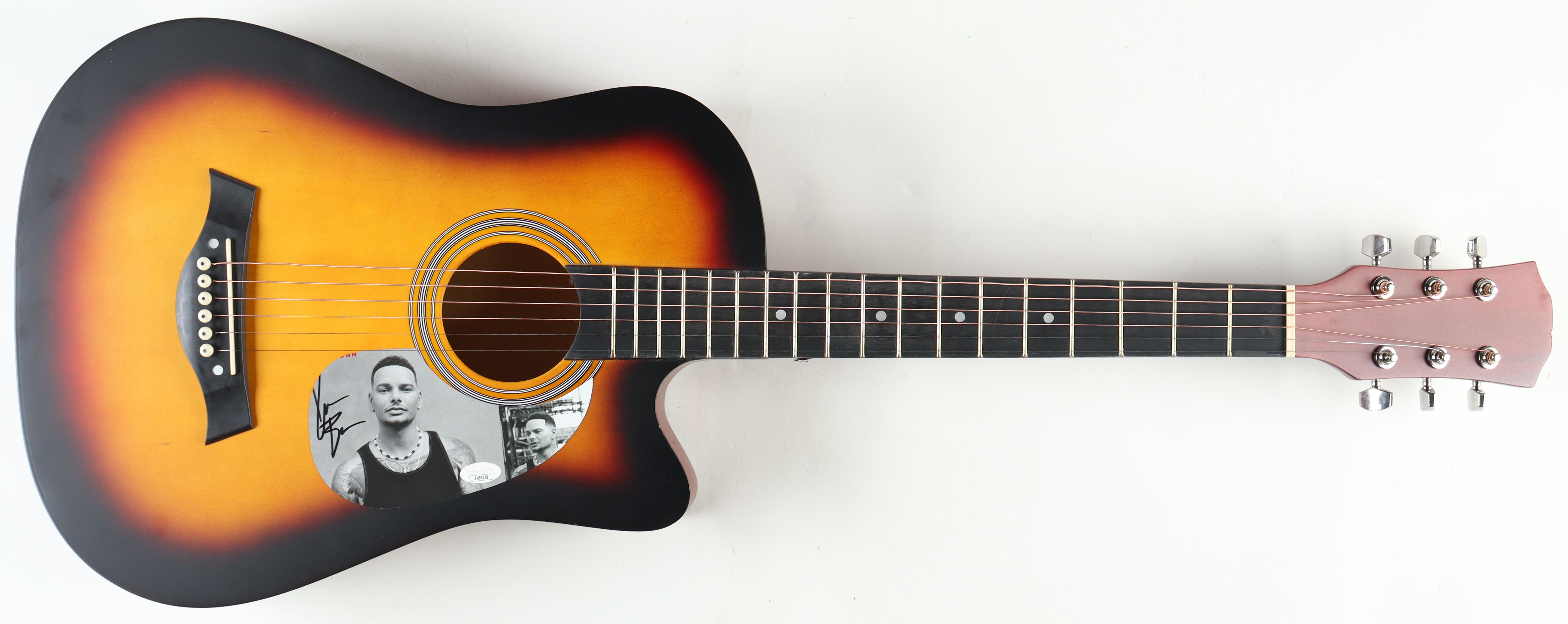 Kane Brown Signed 38" Acoustic Guitar (JSA) at PristineAuction.com Kane Brown Signed 38" Acoustic Guitar (JSA) at PristineAuction.com