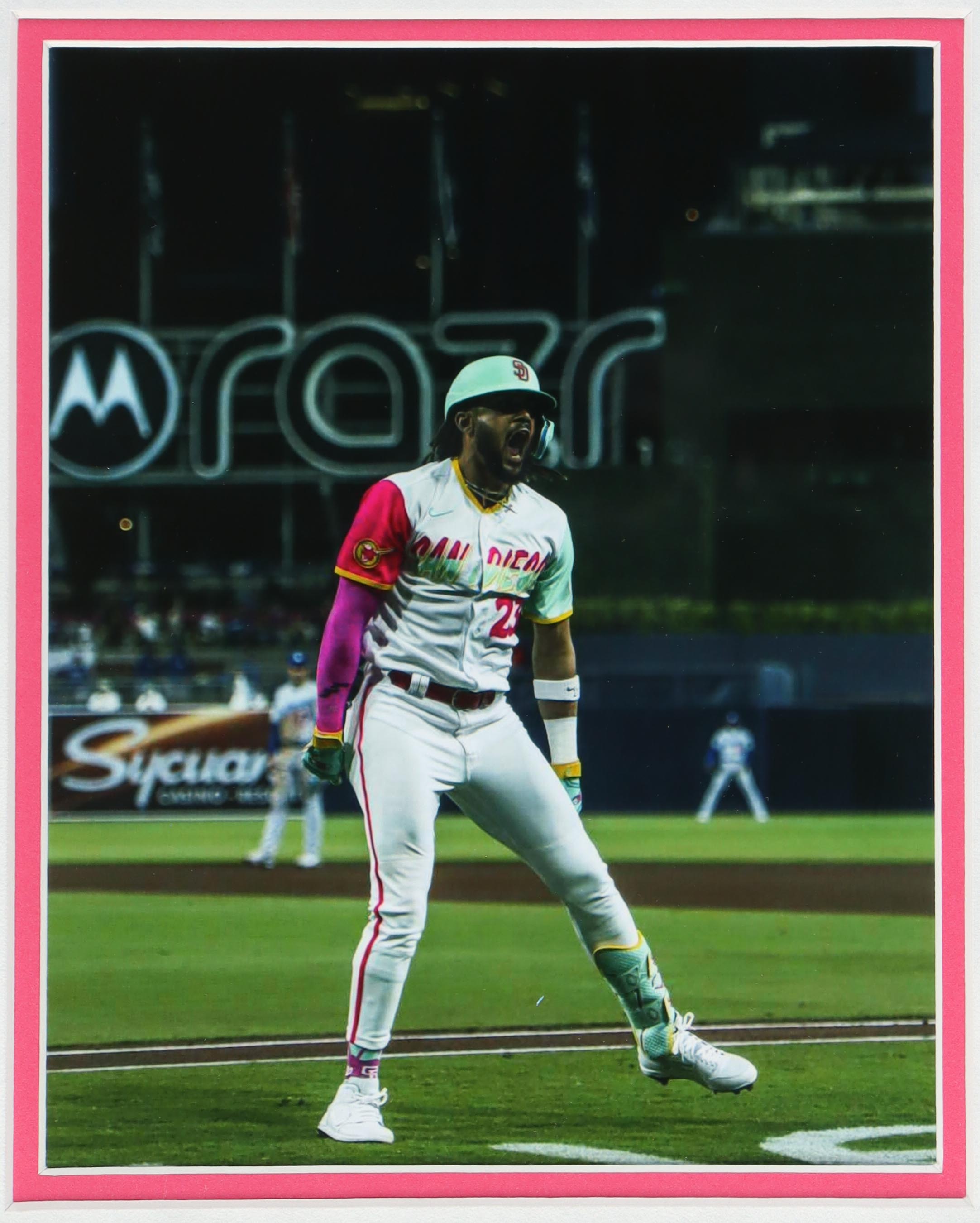 Fernando Tatis Jr. Signed Custom Framed Jersey Display (JSA) at PristineAuction.com Fernando Tatis Jr. Signed Custom Framed Jersey Display (JSA) at PristineAuction.com