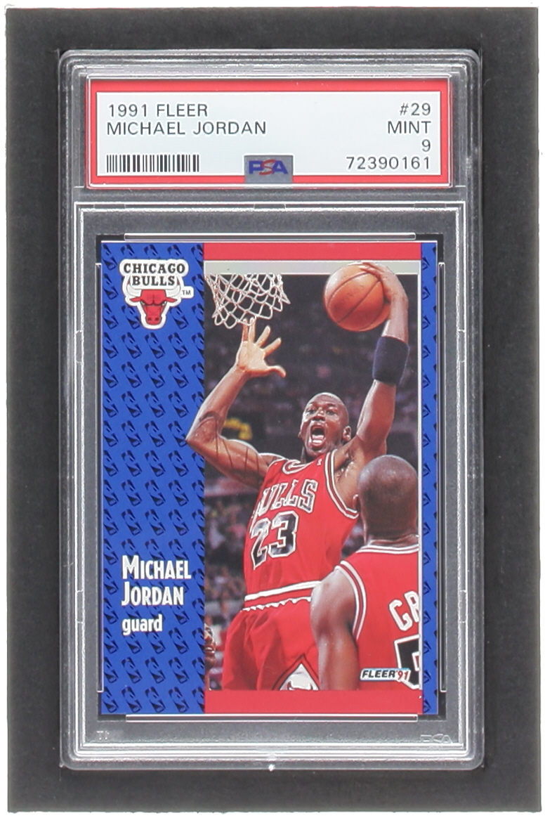 Michael Jordan 1991-92 Fleer #29 (PSA 9) at PristineAuction.com Michael Jordan 1991-92 Fleer #29 (PSA 9) at PristineAuction.com