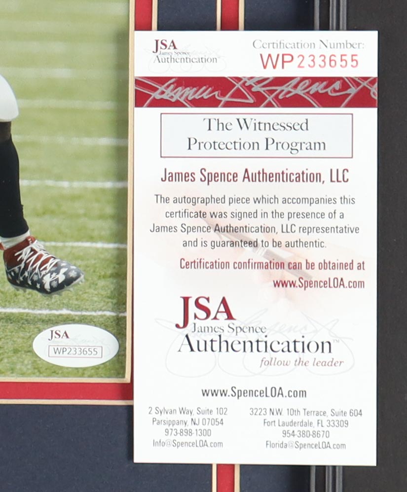 Lamar Miller Signed Texans Custom Framed Photo Display (JSA) at PristineAuction.com Lamar Miller Signed Texans Custom Framed Photo Display (JSA) at PristineAuction.com