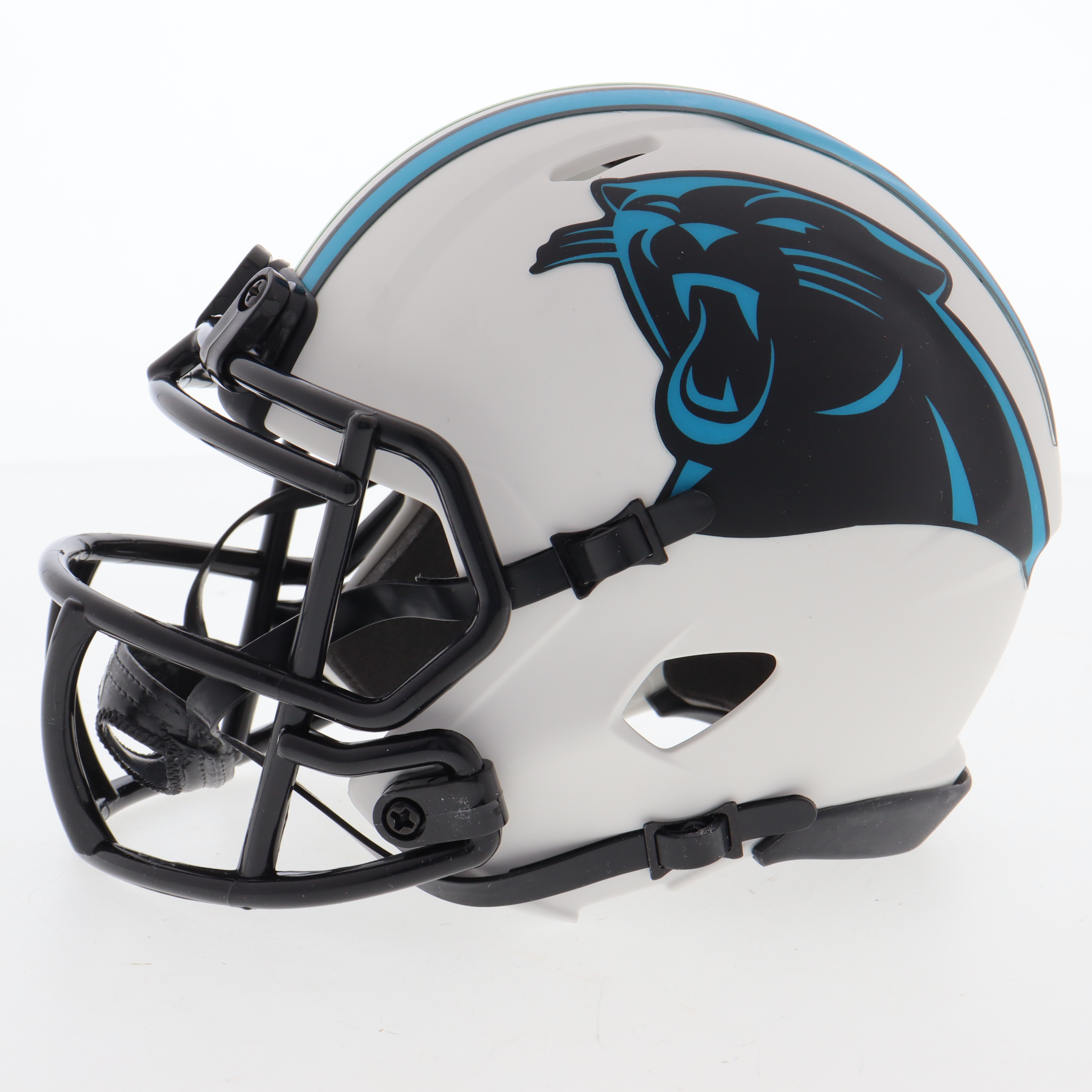 DJ Moore Signed Panthers Lunar Eclipse Alternate Speed Mini Helmet (Beckett) at PristineAuction.com DJ Moore Signed Panthers Lunar Eclipse Alternate Speed Mini Helmet (Beckett) at PristineAuction.com