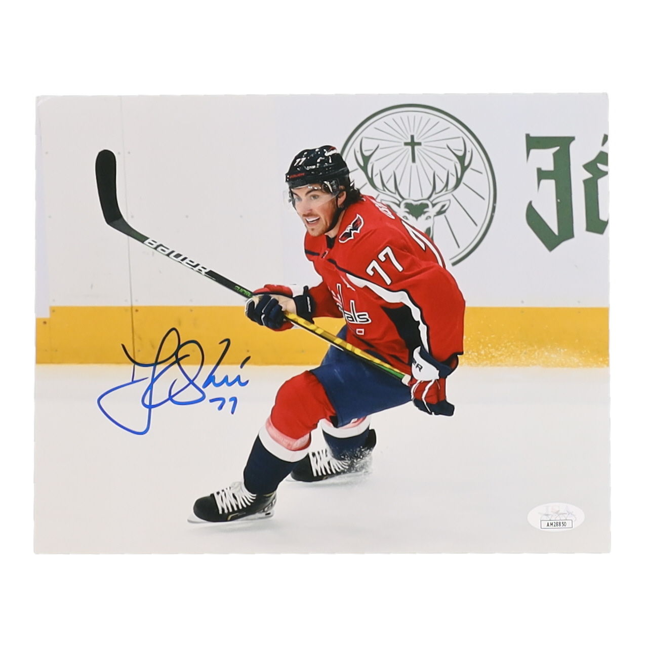 T.J. Oshie Signed Capitals 8x10 Photo (JSA) at PristineAuction.com T.J. Oshie Signed Capitals 8x10 Photo (JSA) at PristineAuction.com