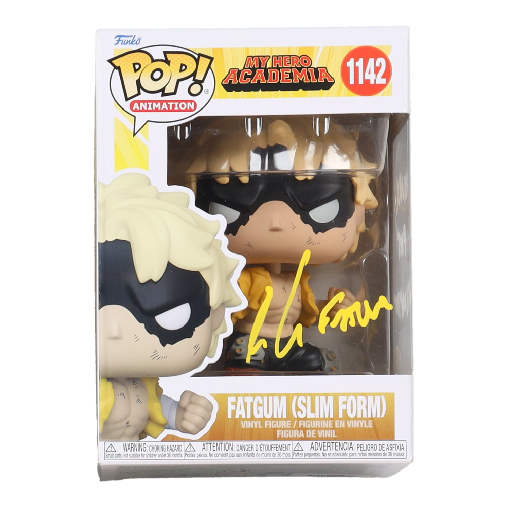 Kyle Hebert Signed "My Hero Academia" 1142 Fatgum (Slim Form) Funko