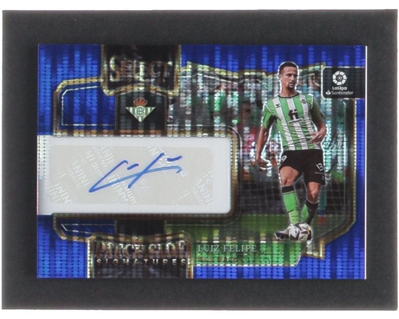 Luiz Felipe 2022-23 Select FIFA Select Signatures Blue Pulsar #7 at PristineAuction.com Luiz Felipe 2022-23 Select FIFA Select Signatures Blue Pulsar #7 at PristineAuction.com