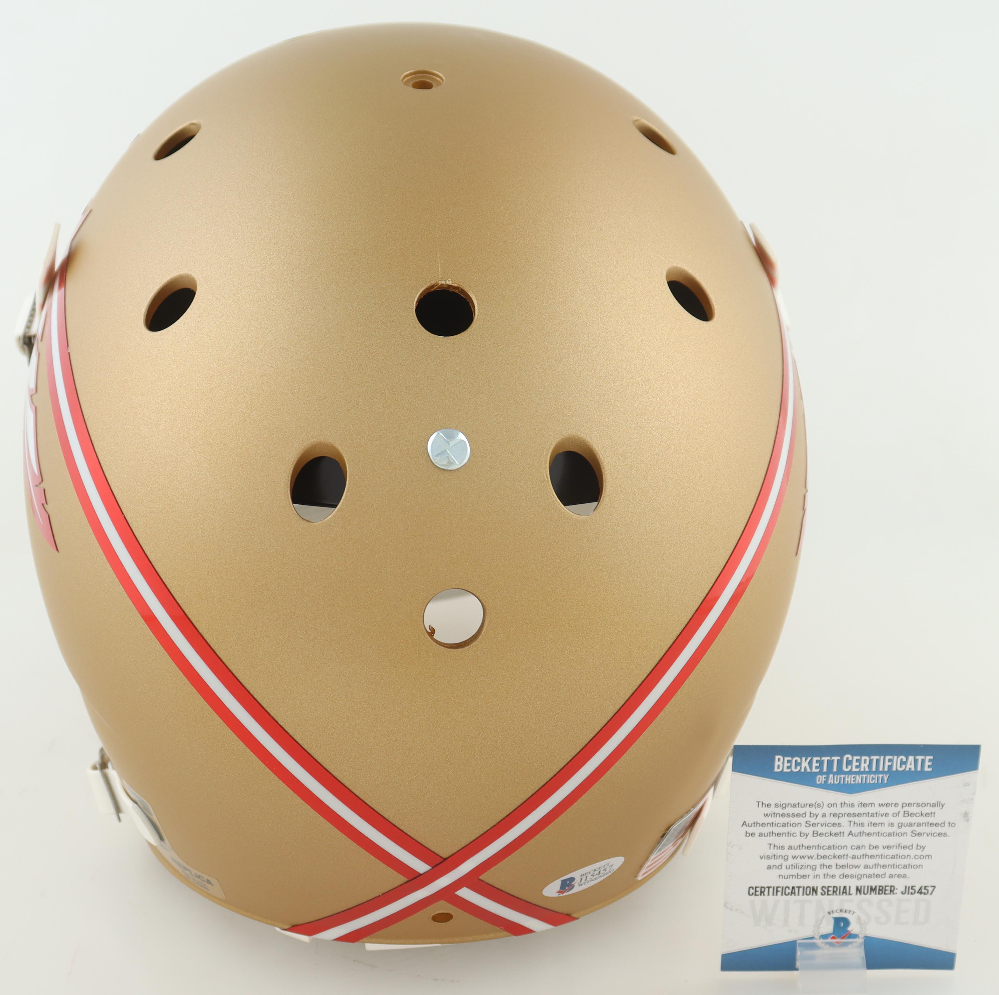 Kelvin Benjamin Signed Florida State Seminoles Full-Size Helmet (Beckett) at PristineAuction.com Kelvin Benjamin Signed Florida State Seminoles Full-Size Helmet (Beckett) at PristineAuction.com