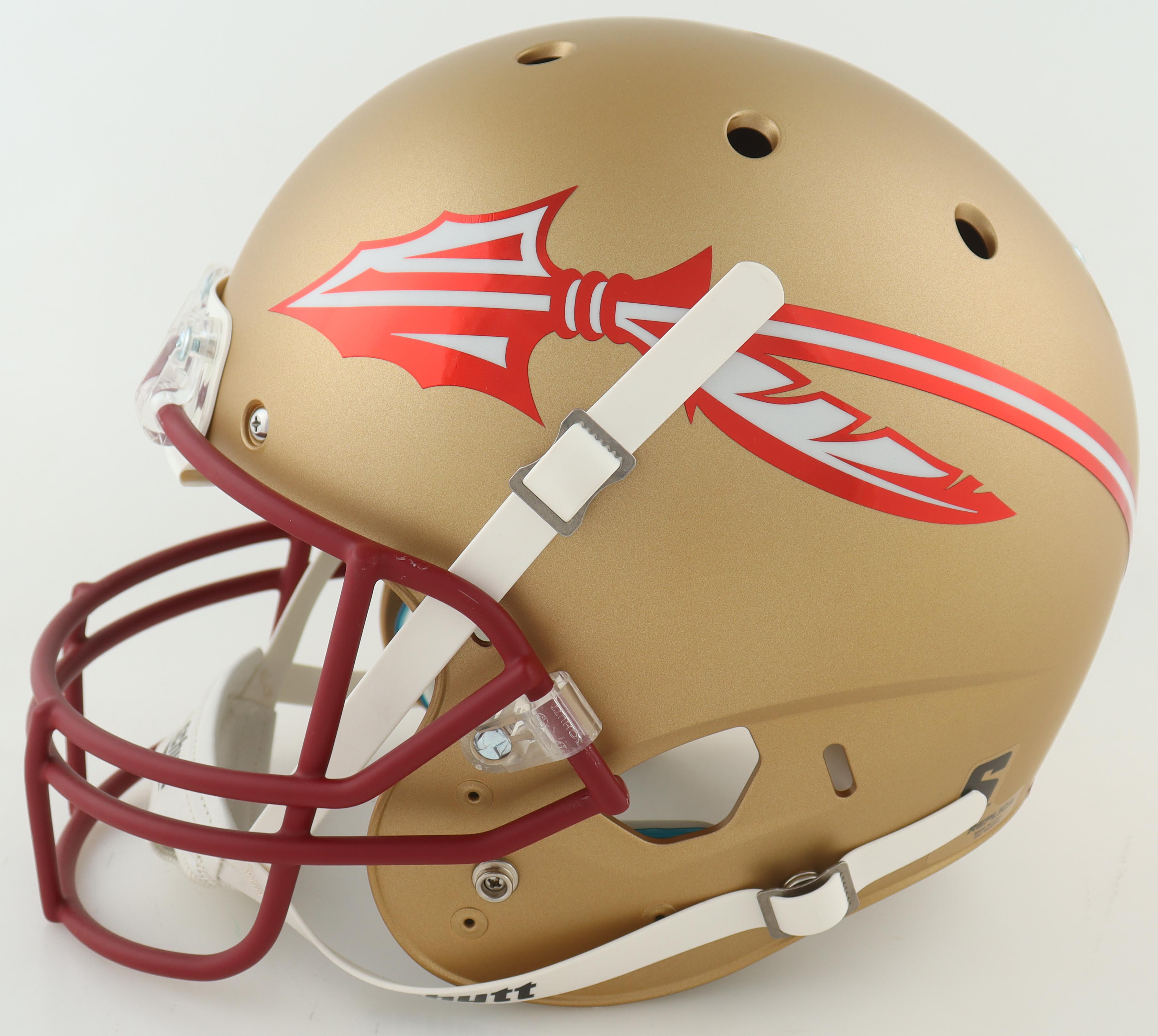 Kelvin Benjamin Signed Florida State Seminoles Full-Size Helmet (Beckett) at PristineAuction.com Kelvin Benjamin Signed Florida State Seminoles Full-Size Helmet (Beckett) at PristineAuction.com