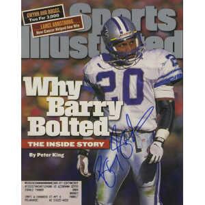 Barry Sanders Signed Lions 1999 Sports Illustrated Magazine (Schwartz) at PristineAuction.com Barry Sanders Signed Lions 1999 Sports Illustrated Magazine (Schwartz) at PristineAuction.com