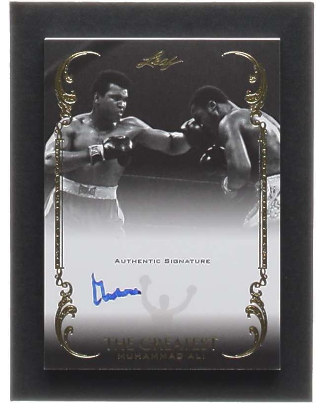 Muhammad Ali 2012 Leaf Muhammad Ali The Greatest Autographs Gold #AU49 #1/1 at PristineAuction.com Muhammad Ali 2012 Leaf Muhammad Ali The Greatest Autographs Gold #AU49 #1/1 at PristineAuction.com