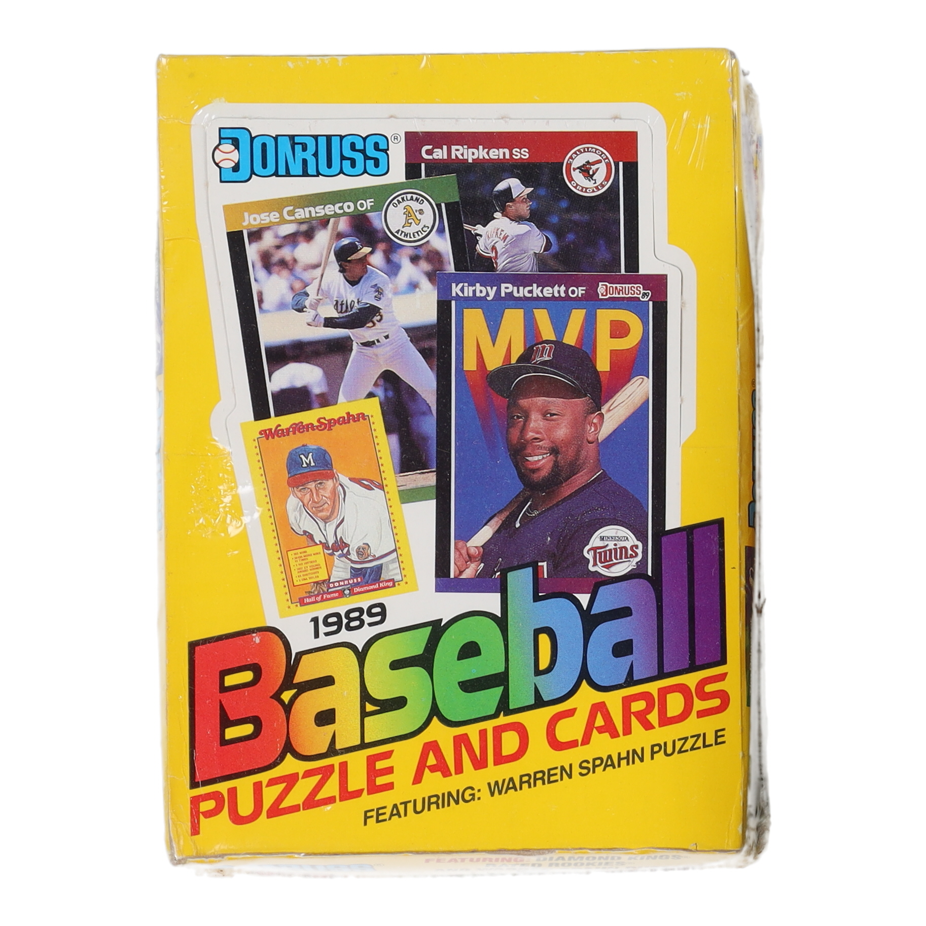 1989 Donruss Baseball Wax Box with (36) Packs at PristineAuction.com 1989 Donruss Baseball Wax Box with (36) Packs at PristineAuction.com