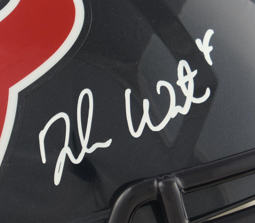 Deshaun Watson Signed Texans Full-Size Speed Helmet (JSA) at PristineAuction.com Deshaun Watson Signed Texans Full-Size Speed Helmet (JSA) at PristineAuction.com