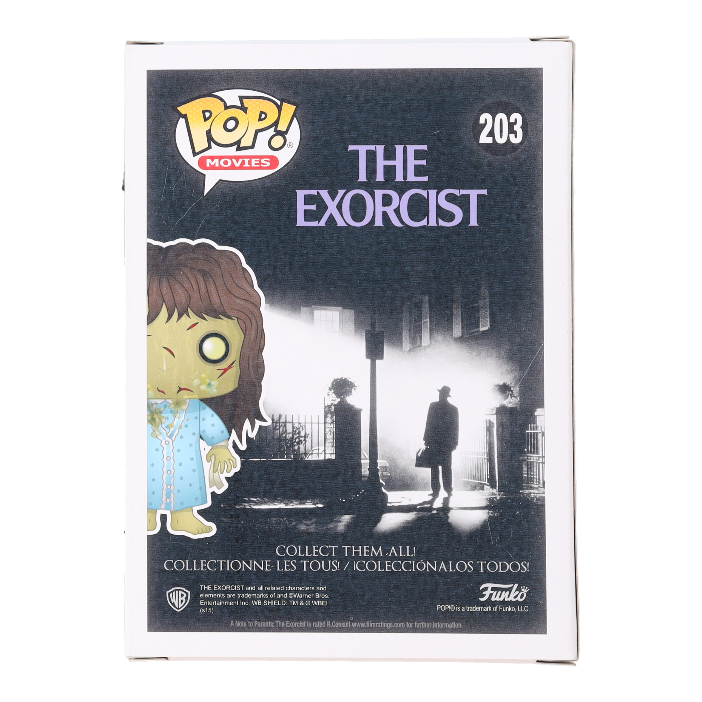 Linda Blair Signed "The Exorcist" #203 Regan Funko Pop! Vinyl Figure Inscribed "Regan" (Beckett) at PristineAuction.com Linda Blair Signed "The Exorcist" #203 Regan Funko Pop! Vinyl Figure Inscribed "Regan" (Beckett) at PristineAuction.com