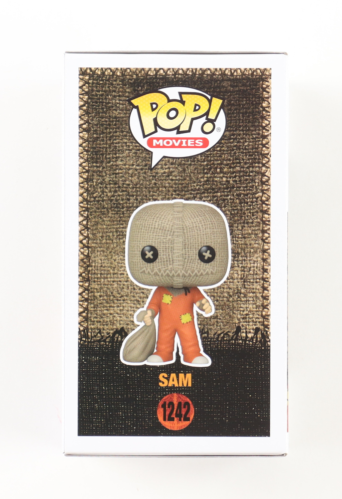 Quinn Lord Signed "Trick 'r Treat" #1242 Sam Funko Pop! Vinyl Figure Inscribed "Sam" (JSA) at PristineAuction.com Quinn Lord Signed "Trick 'r Treat" #1242 Sam Funko Pop! Vinyl Figure Inscribed "Sam" (JSA) at PristineAuction.com