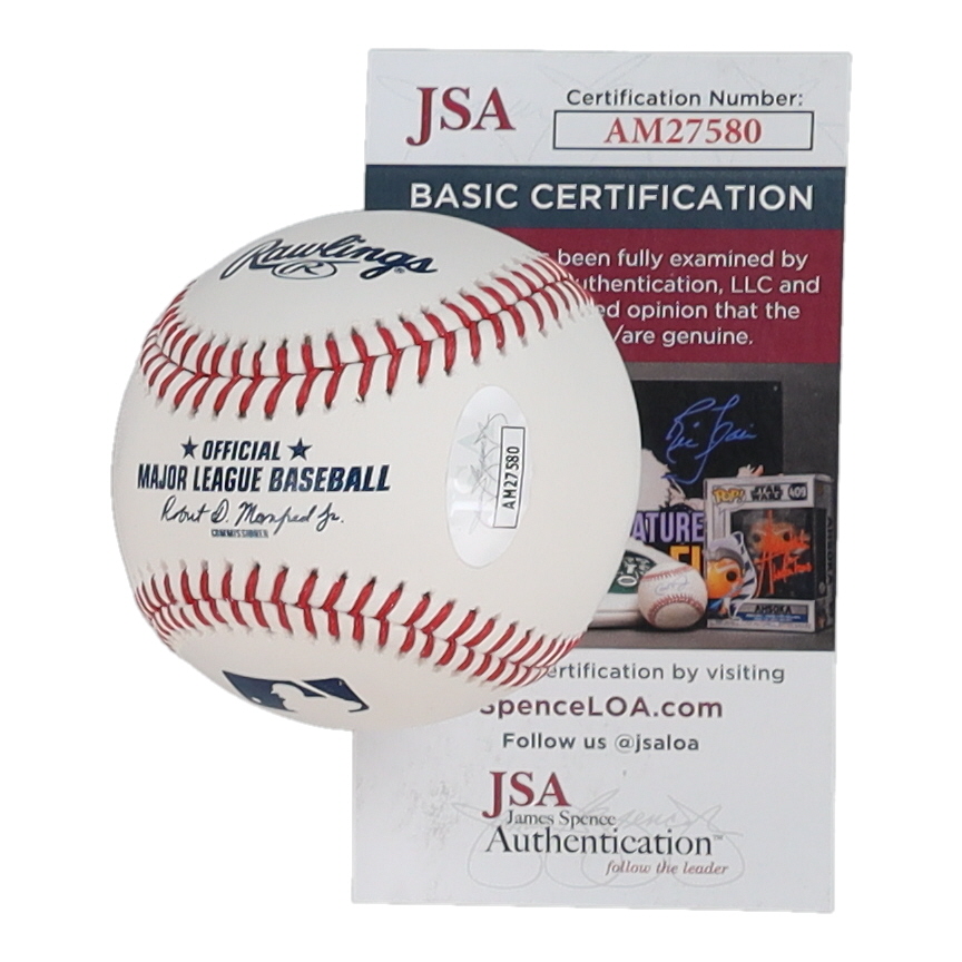 Nico Hoerner Signed OML Baseball Inscribed "Fly The W!" (Beckett) at PristineAuction.com Nico Hoerner Signed OML Baseball Inscribed "Fly The W!" (Beckett) at PristineAuction.com