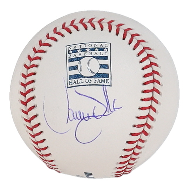 Larry Walker Signed Hall of Fame Logo OML Baseball (JSA) at PristineAuction.com Larry Walker Signed Hall of Fame Logo OML Baseball (JSA) at PristineAuction.com
