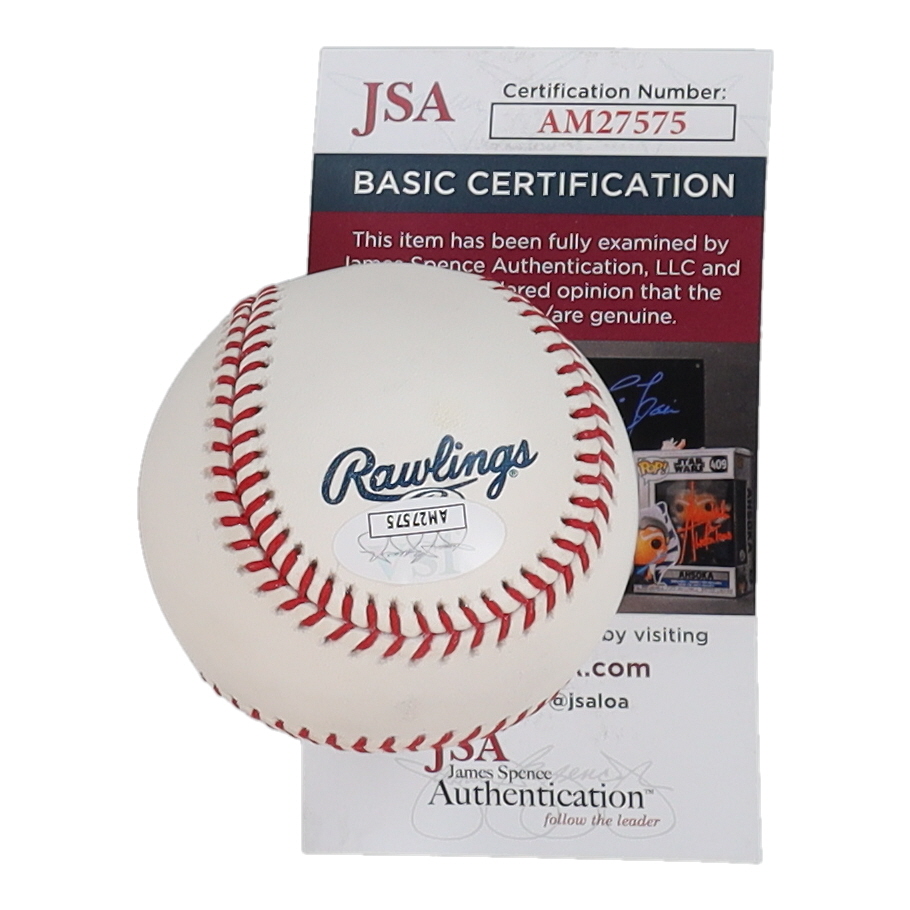 Larry Walker Signed Hall of Fame Logo OML Baseball (JSA) at PristineAuction.com Larry Walker Signed Hall of Fame Logo OML Baseball (JSA) at PristineAuction.com