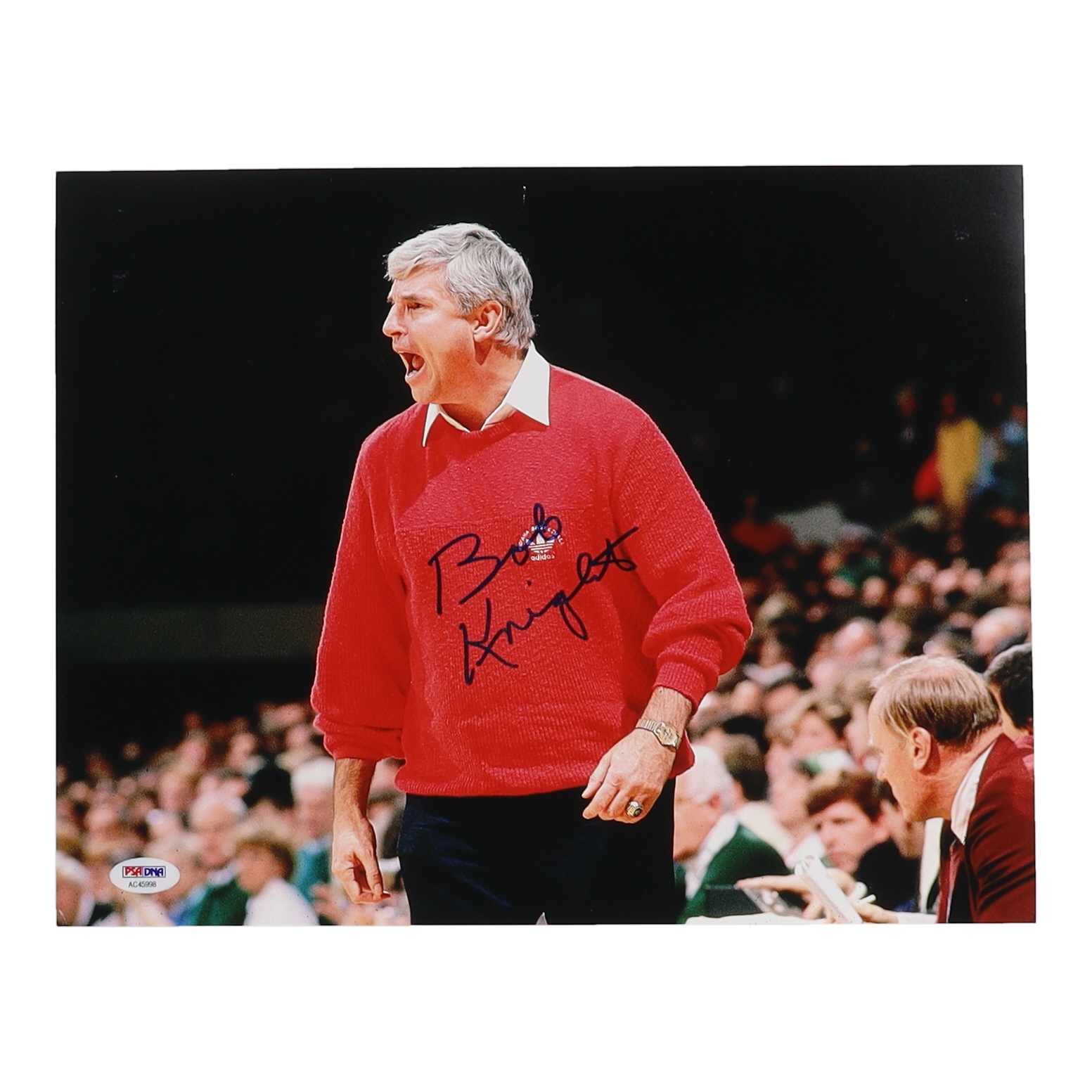 Bobby Knight Signed Indiana Hoosiers 11x14 Photo (PSA) at PristineAuction.com Bobby Knight Signed Indiana Hoosiers 11x14 Photo (PSA) at PristineAuction.com