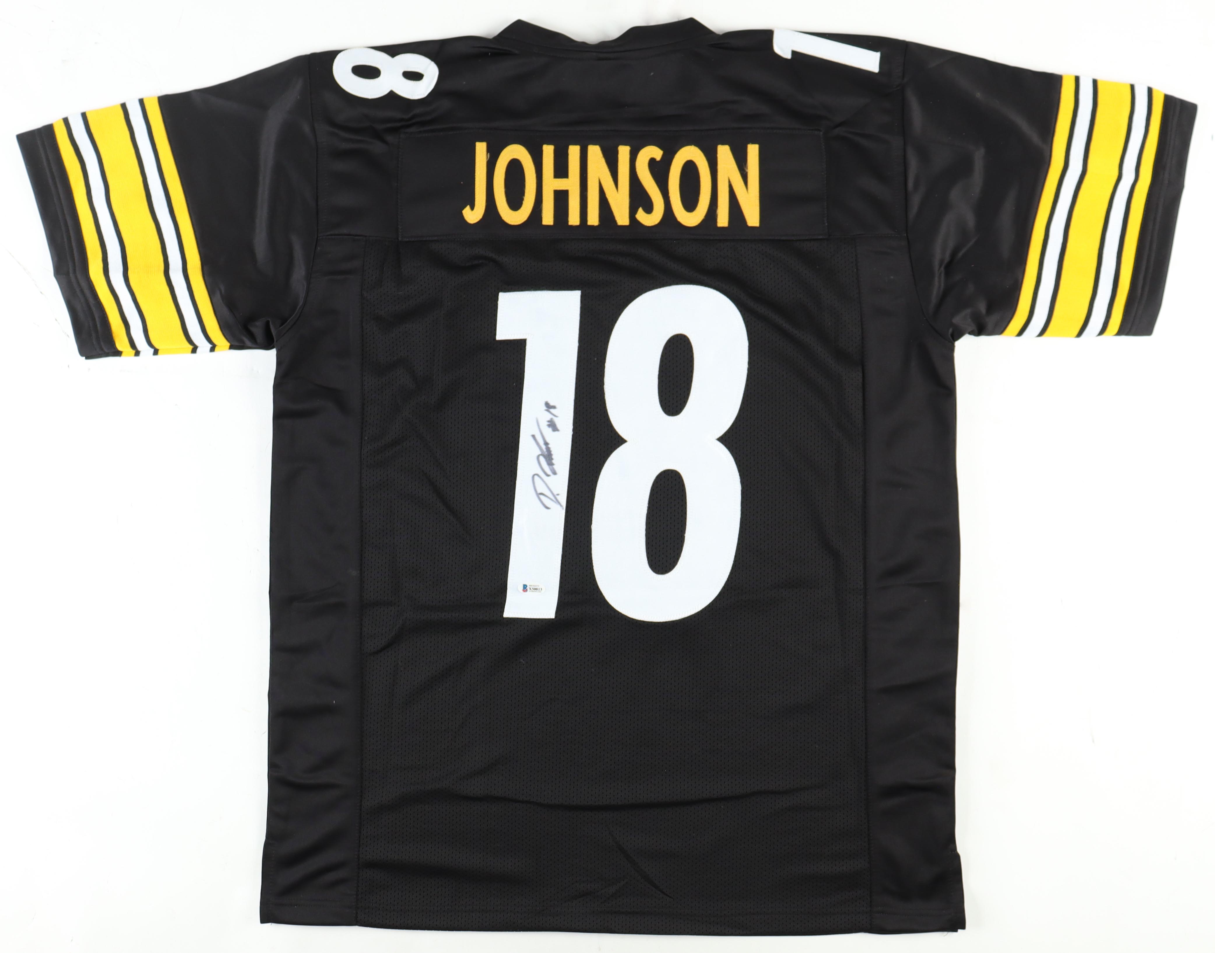Diontae Johnson Signed Jersey (Beckett) at PristineAuction.com Diontae Johnson Signed Jersey (Beckett) at PristineAuction.com