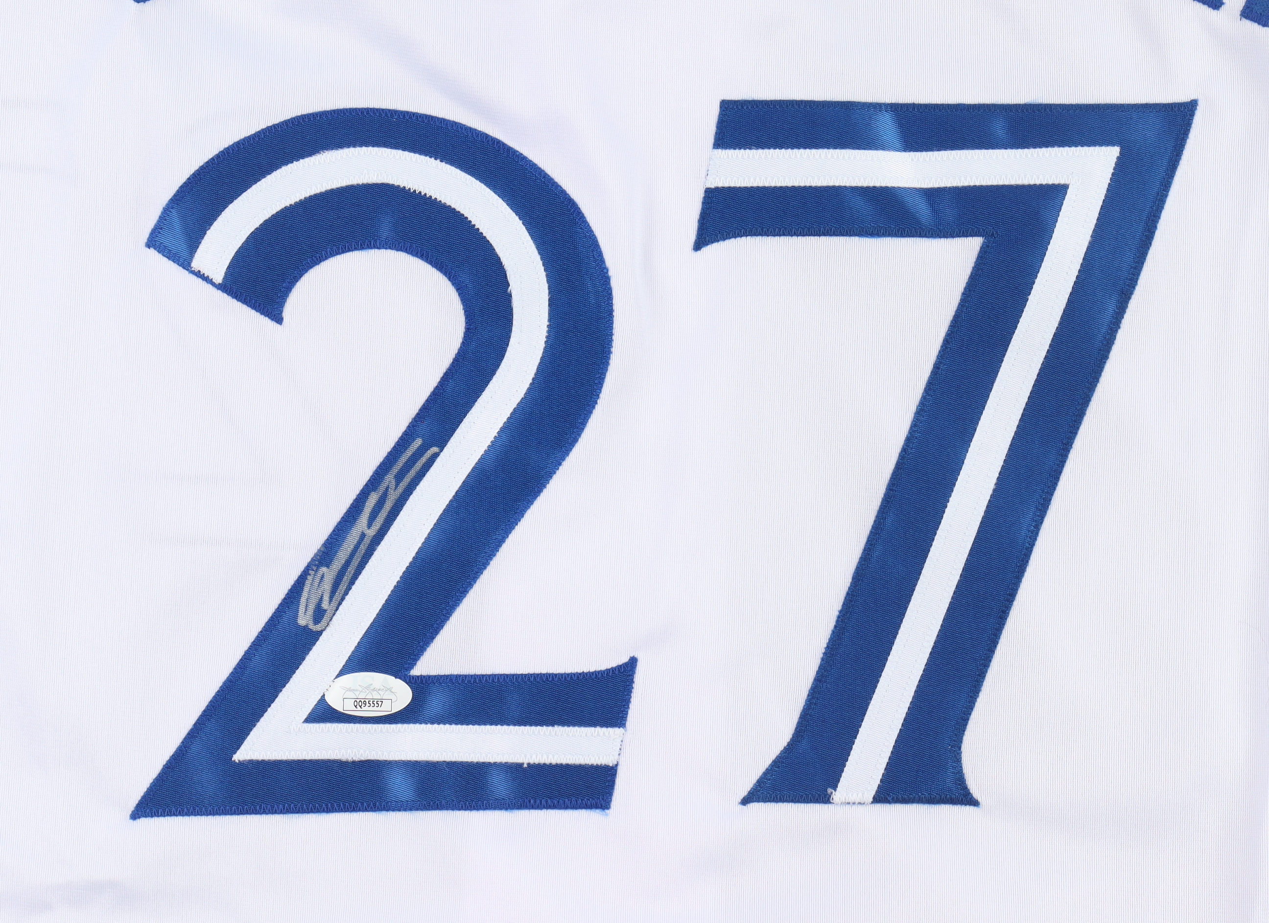 Vladimir Guerrero Jr. Signed Jersey (JSA) at PristineAuction.com Vladimir Guerrero Jr. Signed Jersey (JSA) at PristineAuction.com