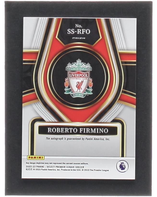 Roberto Firmino 2022-23 Select English Premier League Select Signatures #23 at PristineAuction.com Roberto Firmino 2022-23 Select English Premier League Select Signatures #23 at PristineAuction.com