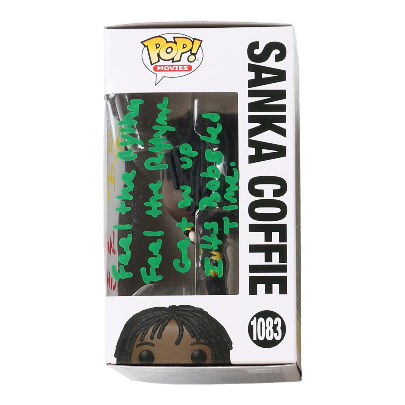 Doug E. Doug Signed "Cool Runnings" #1083 Sanka Coffie Funko Pop! Vinyl Figure with Character Name & Quote Inscriptions (JSA) at PristineAuction.com Doug E. Doug Signed "Cool Runnings" #1083 Sanka Coffie Funko Pop! Vinyl Figure with Character Name & Quote Inscriptions (JSA) at PristineAuction.com