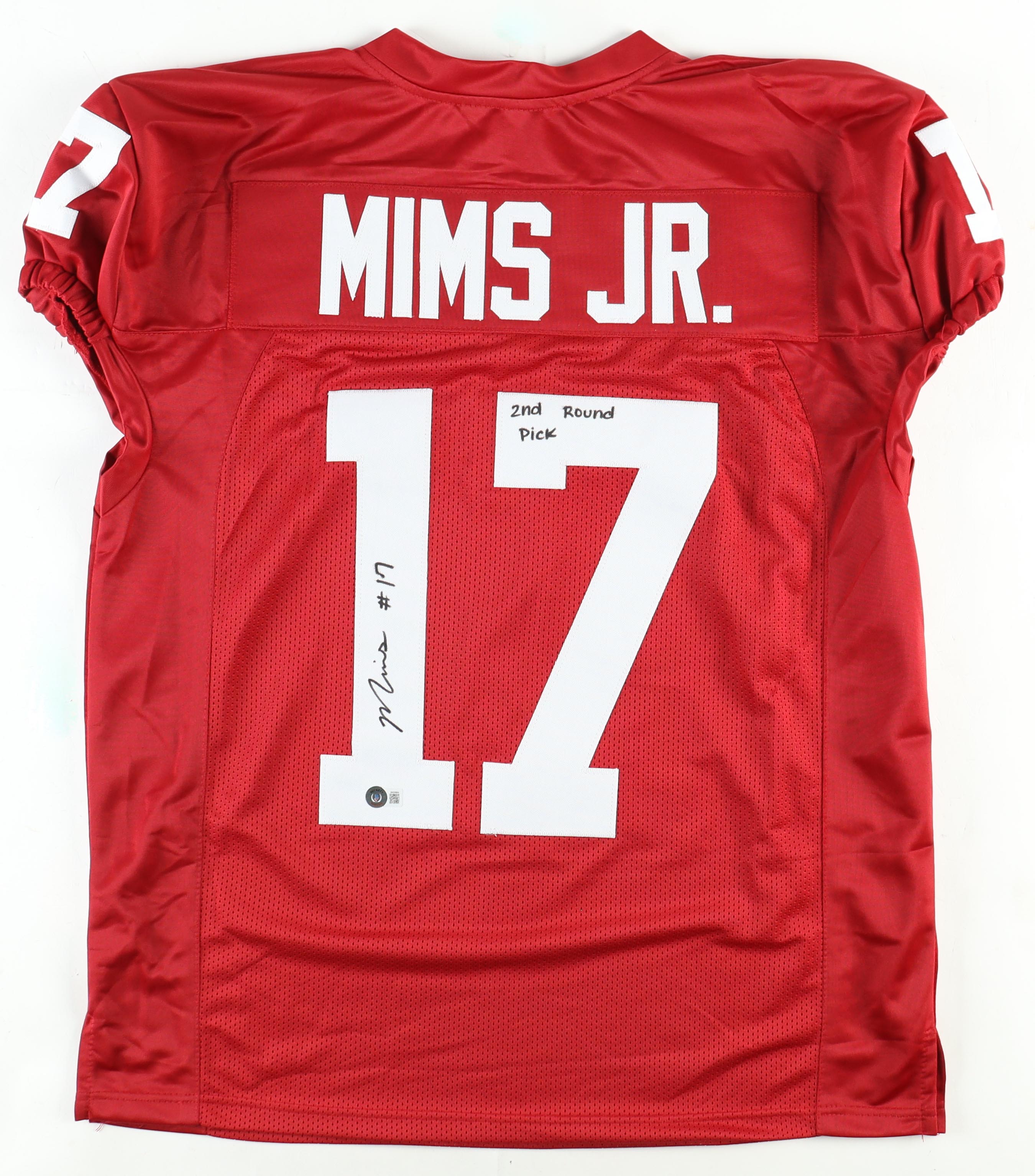 Marvin Mims Jr. Signed Jersey Inscribed "2nd Round Pick" (Beckett) at PristineAuction.com Marvin Mims Jr. Signed Jersey Inscribed "2nd Round Pick" (Beckett) at PristineAuction.com