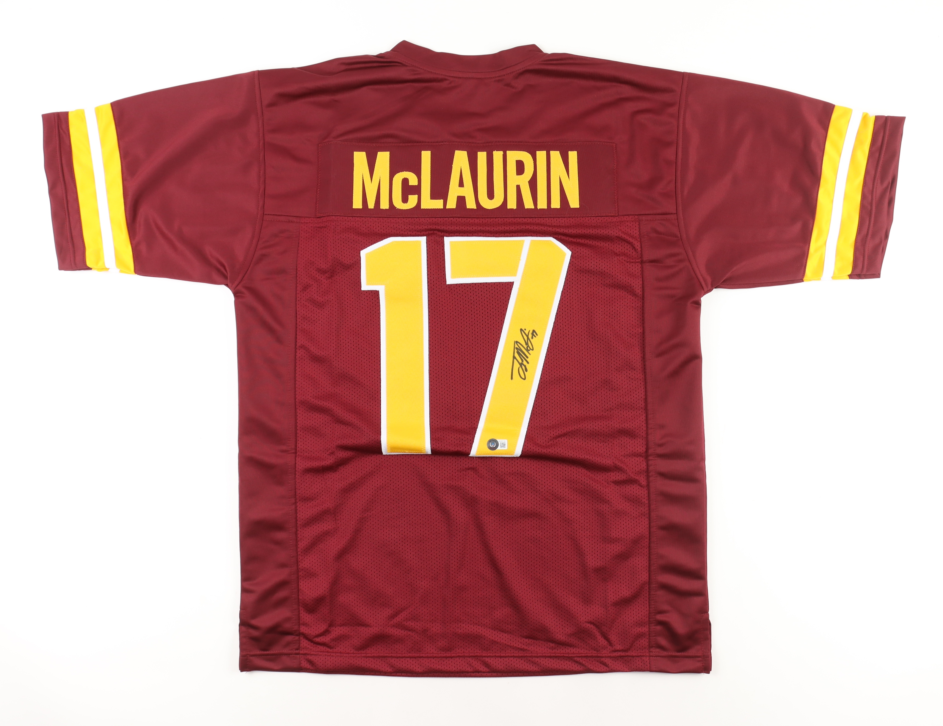 Terry McLaurin Signed Jersey (Beckett) at PristineAuction.com Terry McLaurin Signed Jersey (Beckett) at PristineAuction.com