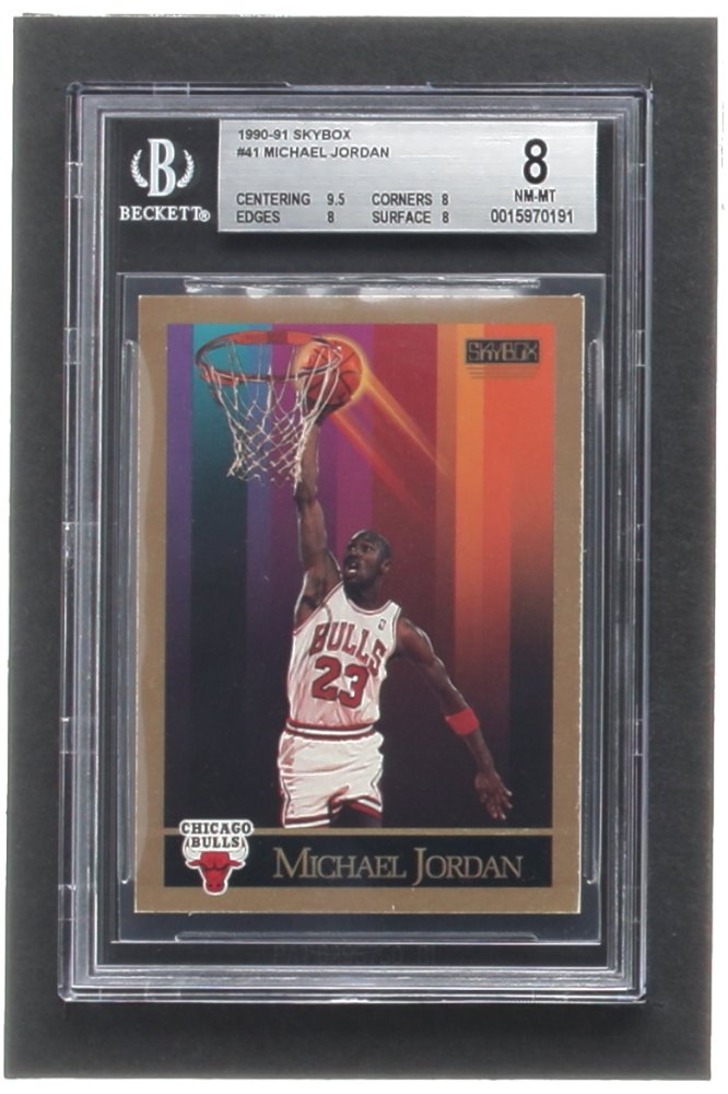 michael jordan skybox card 1990