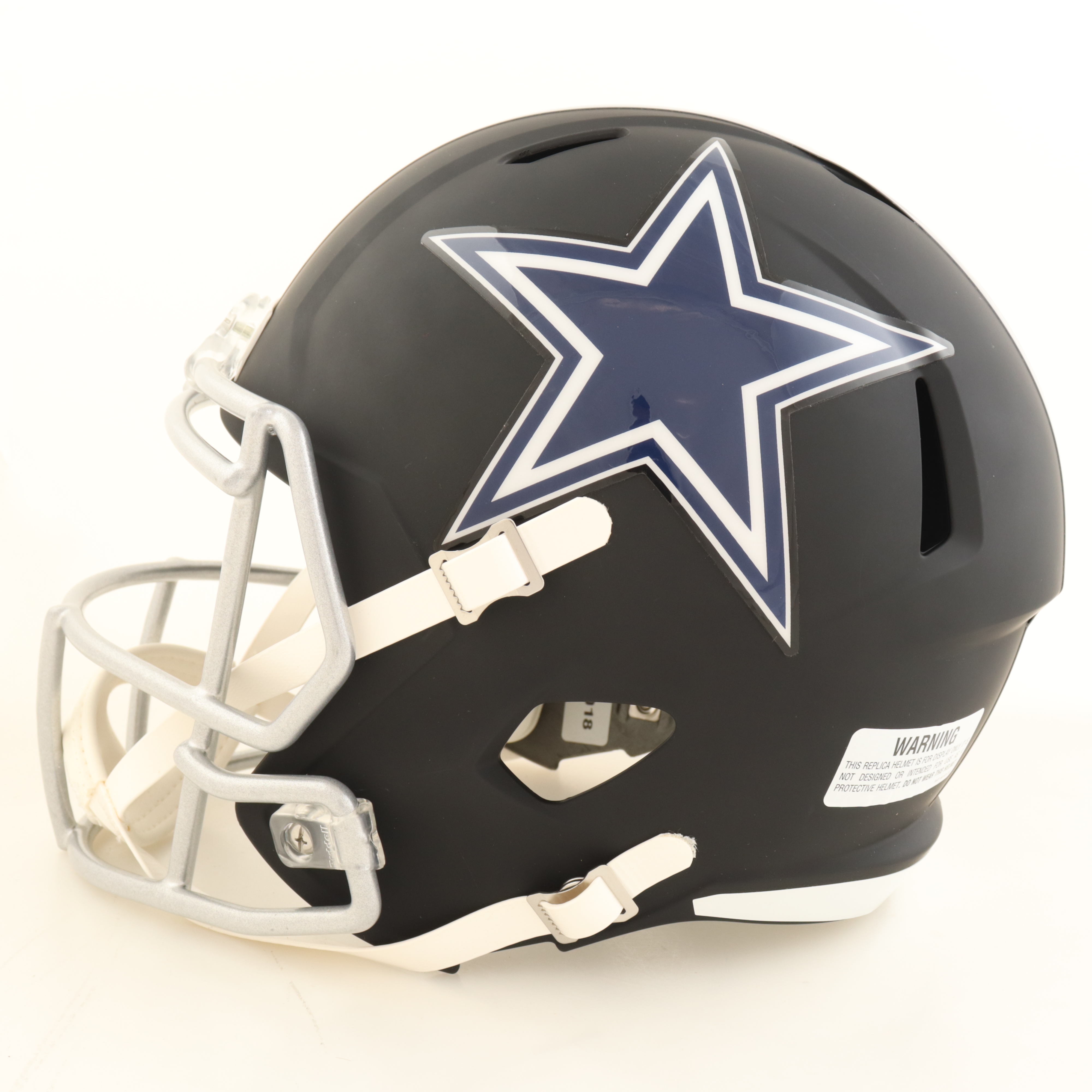 Ezekiel Elliott Signed Cowboys Full-Size Matte Black Speed Helmet (Beckett) at PristineAuction.com Ezekiel Elliott Signed Cowboys Full-Size Matte Black Speed Helmet (Beckett) at PristineAuction.com