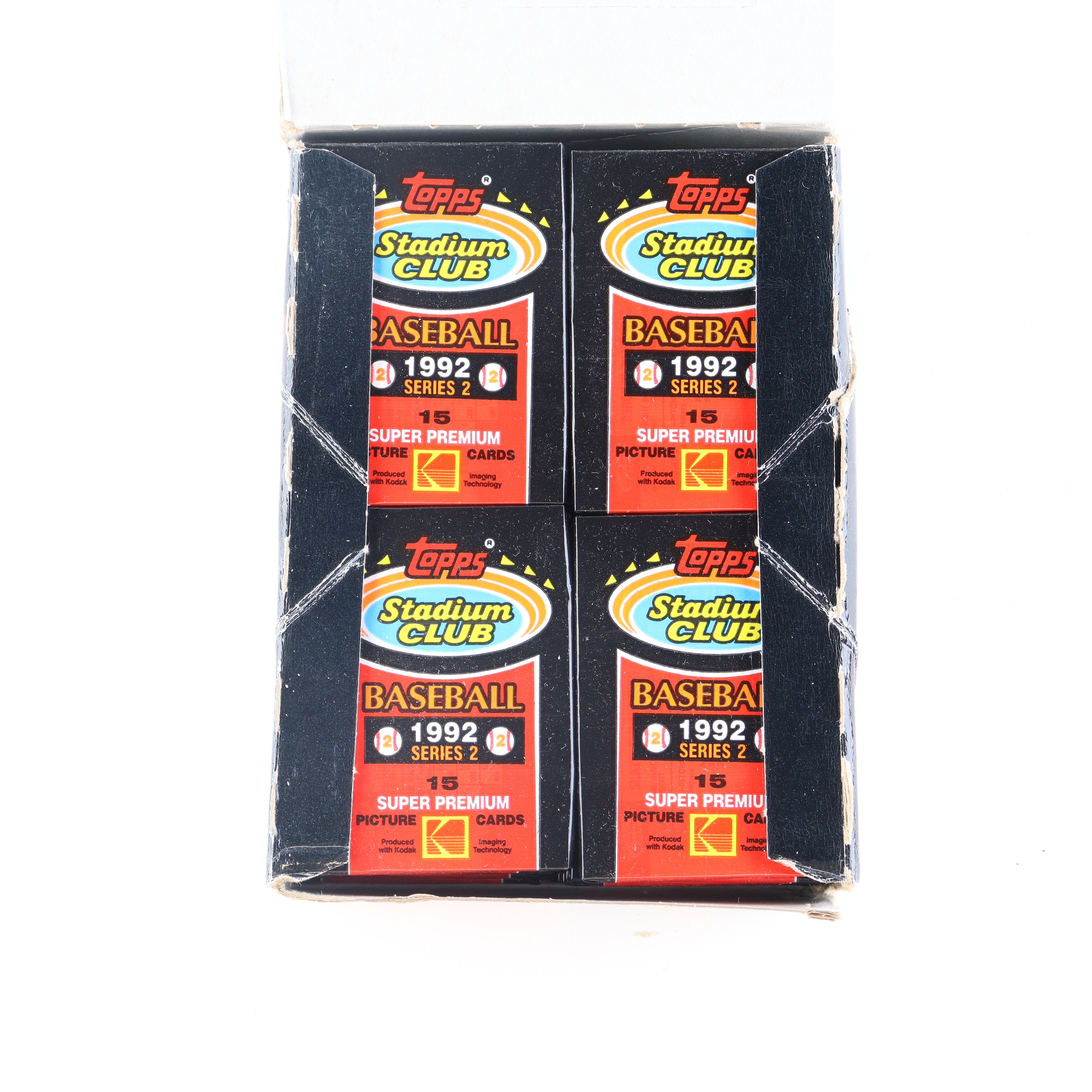 1992 Topps Stadium Club Series 2 Baseball Hobby Box with (36) Packs at PristineAuction.com 1992 Topps Stadium Club Series 2 Baseball Hobby Box with (36) Packs at PristineAuction.com