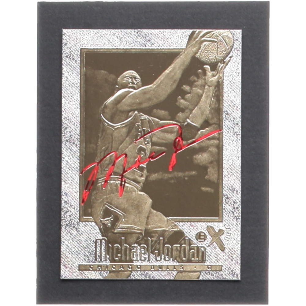 michael jordan 23kt gold card