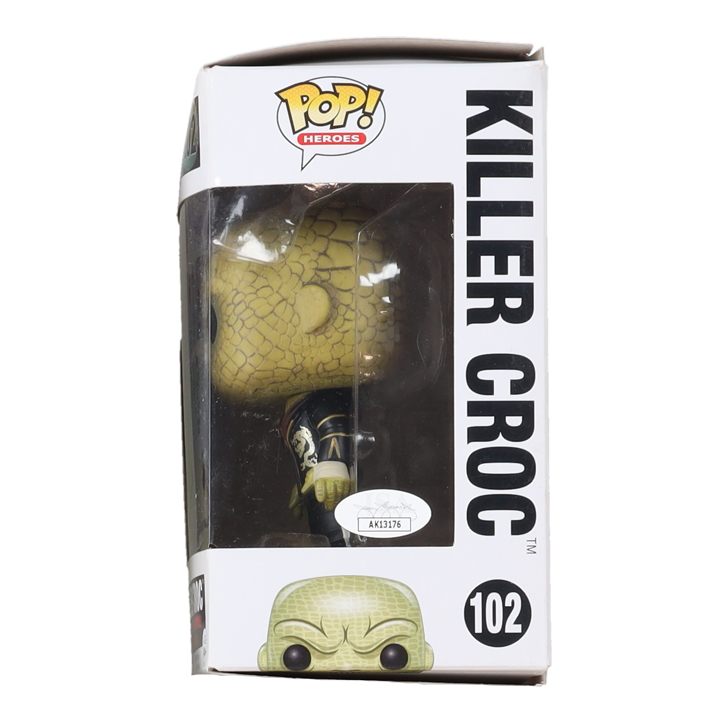 Adewale Akinnuoye-Agbaje Signed "Suicide Squad" #102 Killer Croc Funko Pop! Vinyl Figure (JSA) at PristineAuction.com Adewale Akinnuoye-Agbaje Signed "Suicide Squad" #102 Killer Croc Funko Pop! Vinyl Figure (JSA) at PristineAuction.com
